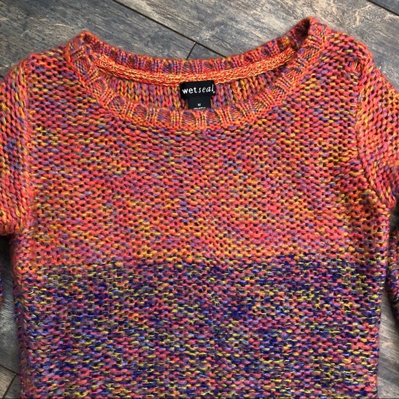 [wet seal] gorgeous cable knit sweater - Picture 2 of 4